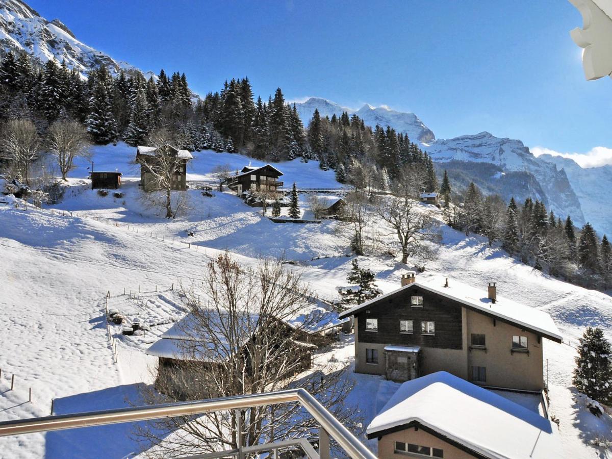 Apartment Mittaghorn-3 By Interhome Wengen Dış mekan fotoğraf