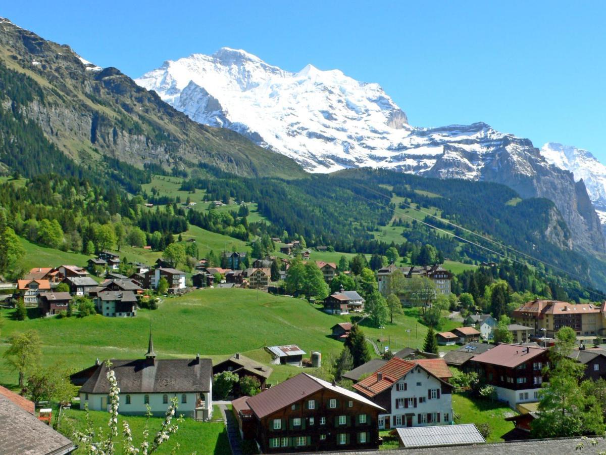 Apartment Mittaghorn-3 By Interhome Wengen Dış mekan fotoğraf